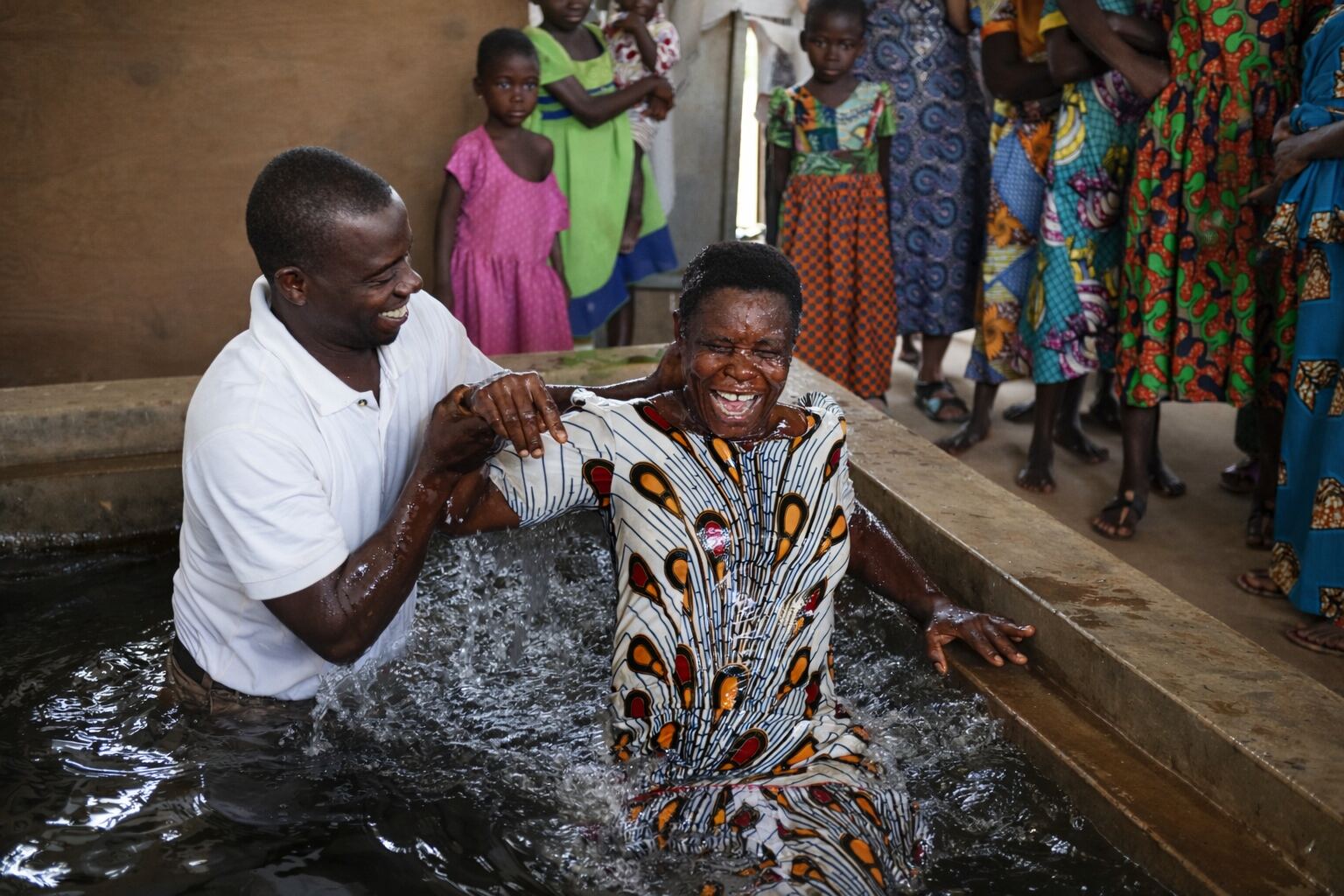 Baptism in Togo — the fruit of gospel ministry