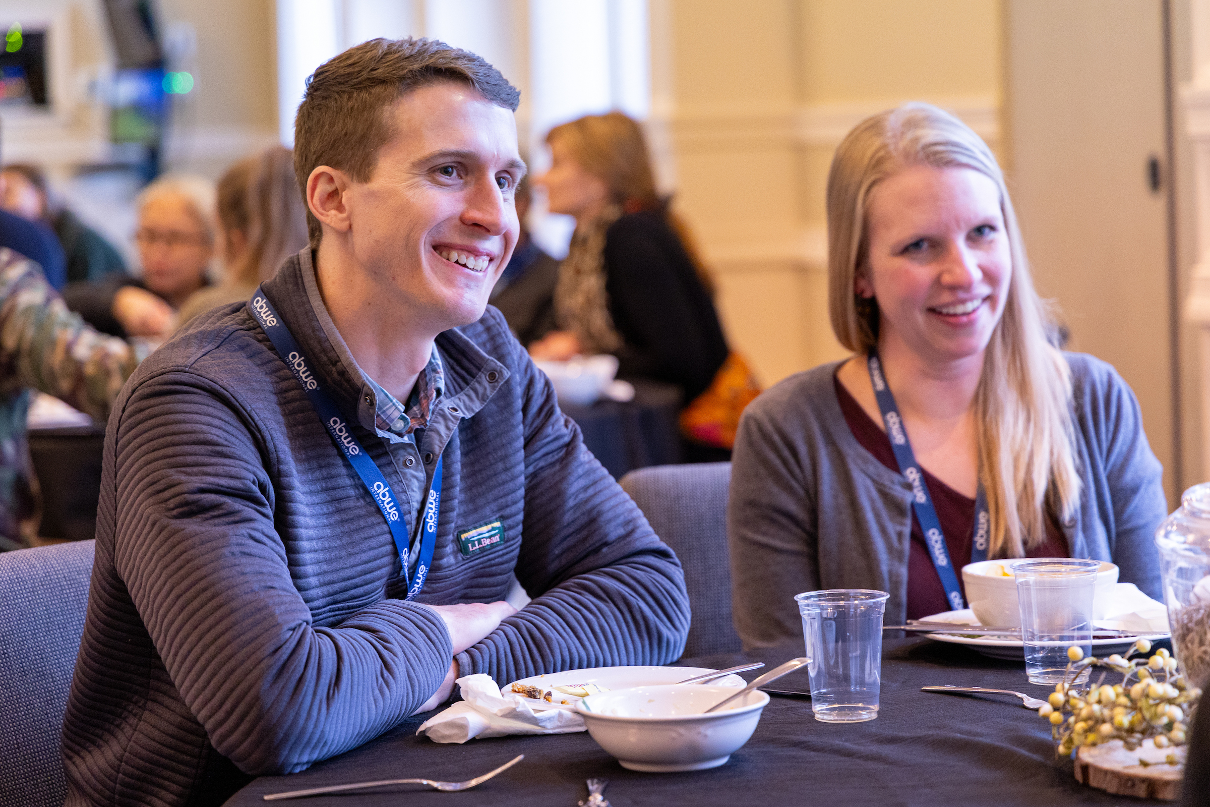 Young people engaged at an ABWE event